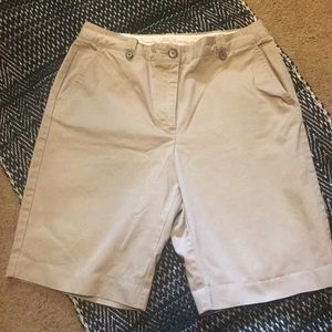Khaki Lands’ End shorts